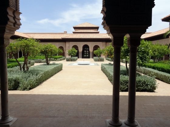 Jardín estilo árabe