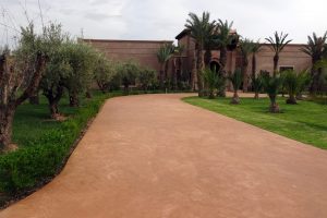 Jardín estilo árabe